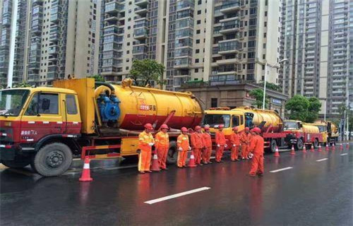 猇亭市政管道清淤