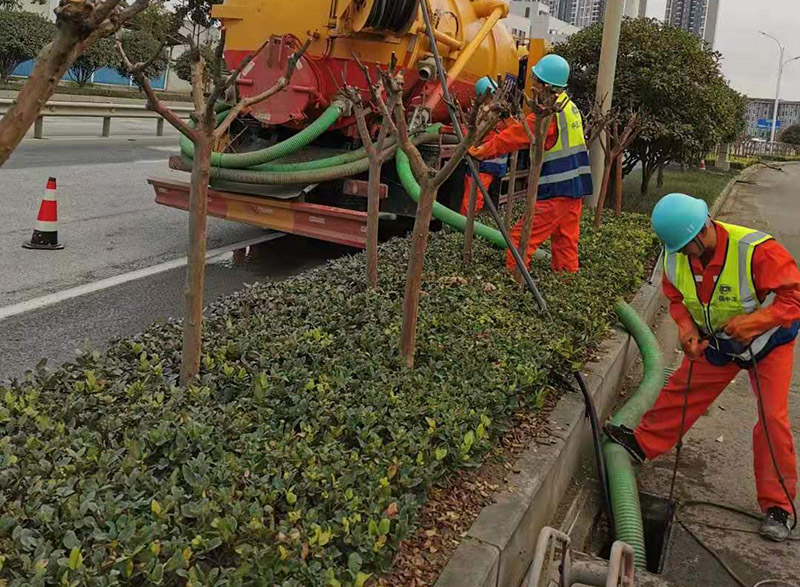 猇亭市政管道清淤